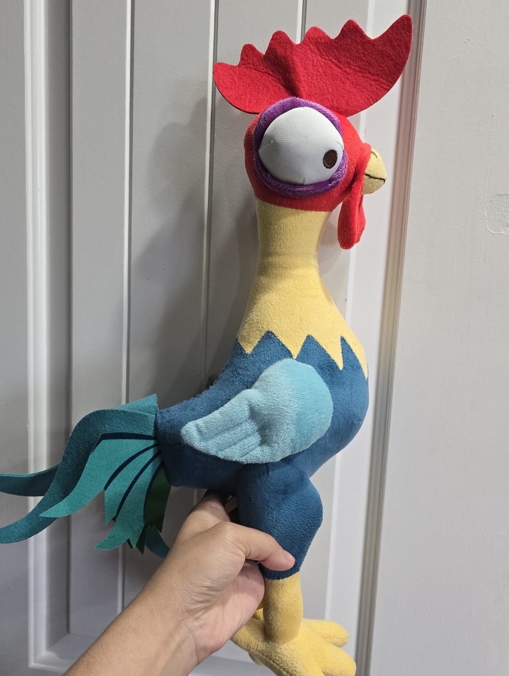 Disney 20" Plush HEI HEI Chicken Rooster Moana Large Big Stuffed Animal Toy